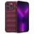 Mobigear Bumpy iPhone 14 Pro Max Hoesje Flexibel TPU Backcover - Bordeaux Rood