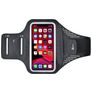 Mobigear Easy Fit Telefoonhouder Hardlopen Samsung Galaxy S7 Sport Hoesje Neopreen Sportarmband - Zwart
