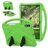 Mobigear AeroArmor Samsung Galaxy Tab S11 Ultra Hoes EVA Schuim + Stylus Houder - Groen