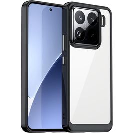 Mobigear Crystal Xiaomi 15 Pro Hoesje Hardcase Backcover - Zwart