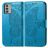 Mobigear Butterfly Nokia G42 Hoesje Bookcase Portemonnee - Blauw