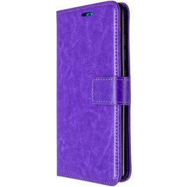 Mobigear Wallet Samsung Galaxy A51 Hoesje Bookcase Portemonnee - Paars