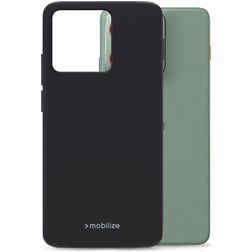 Mobilize Rubber Gelly Motorola Edge 70 Hoesje Flexibel TPU Backcover - Zwart