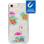 My Style Magneta iPhone 8 Plus Hoesje Flexibel TPU Backcover - Flamingo
