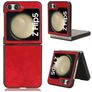 Mobigear Race Samsung Galaxy Z Flip 5 Hoesje Hardcase Backcover - Rood