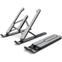 Mobigear Desktop Stand Laptop Standaard - Zwart Universeel