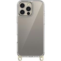 Mobigear Bungy iPhone 16 Pro Max Hoesje Hardcase Backcover - Goud
