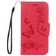 Mobigear Butterfly Samsung Galaxy S8 Hoesje Bookcase Portemonnee - Rood