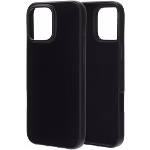Mobiparts Classic iPhone 16 Pro Max Hoesje Flexibel TPU Backcover - Zwart