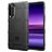 Mobigear Rugged Shield Sony Xperia 5 Hoesje Flexibel TPU Backcover Shockproof - Zwart