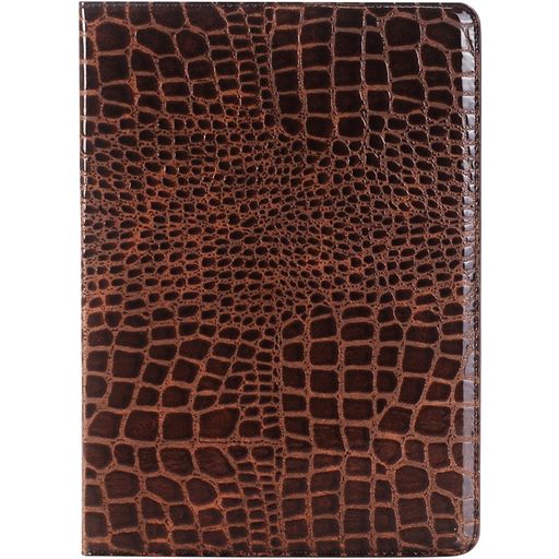 Mobigear Croco iPad Pro 9.7 Inch (2016) Hoes Bookcase - Bruin