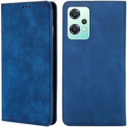 Mobigear Retro Slim Realme 9 5G Hoesje Bookcase Portemonnee - Blauw