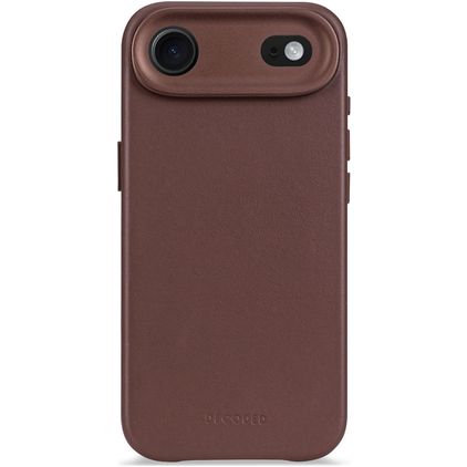 Decoded iPhone Air Hoesje Echt Leer Backcover Shockproof - Dark Ruby