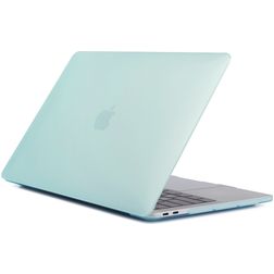 Mobigear Matte MacBook Pro 16 Inch (2019-2020) Hoes Hardshell Laptopcover MacBook Case - Groen - Model A2141