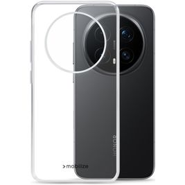 Mobilize Gelly Case Doorzichtig Honor Magic 8 Pro Hoesje Flexibel TPU Backcover - Transparant