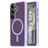 Mobiparts Hardcover Samsung Galaxy S24 MagSafe Hoesje Hardcase Backcover - Satin Lila