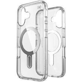 Speck Presidio Perfect Clear Doorzichtig iPhone 16 MagSafe Hoesje Hardcase Backcover Shockproof - Transparant