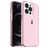 Mobigear Crystal iPhone 15 Pro Max Hoesje Hardcase Backcover - Roze