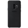 Samsung Alcantara Samsung Galaxy S9 Hoesje Alcantara Backcover - Zwart