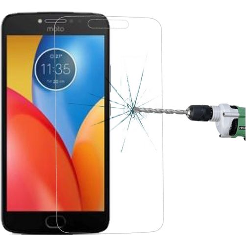 Mobigear Motorola Moto C Plus Glazen Screenprotector - Case Friendly