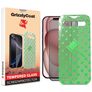 GrizzlyCoat Easy Align AntiSpy iPhone 16 Glazen Screenprotector Privacy - Case Friendly + Installatie Frame - Zwart