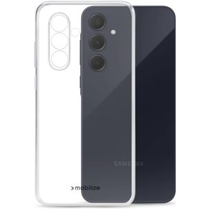 Mobilize Gelly Doorzichtig Samsung Galaxy A55 Hoesje Flexibel TPU Backcover - Transparant