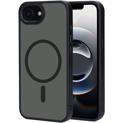 Mobiparts Hardcover iPhone 17e MagSafe Hoesje Hardcase Backcover - Satin Black