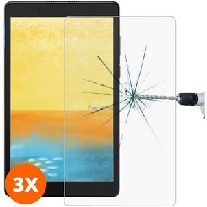 Mobigear Lenovo Tab E8 Glazen Screenprotector - Case Friendly (3-Pack)