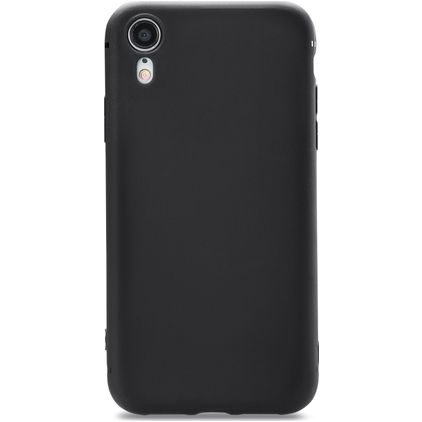 Xccess Invisible Thin iPhone XR Hoesje Flexibel TPU Extra Dun Backcover - Zwart
