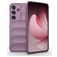 Mobigear Bumpy Samsung Galaxy S25 FE Hoesje Flexibel TPU Backcover - Paars