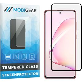 Mobigear Premium Samsung Galaxy Note 10 Lite Glazen Screenprotector - Case Friendly - Zwart
