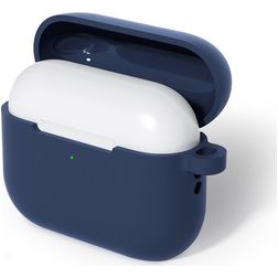 Mobigear Colors Apple AirPods Pro 3 Hoesje Flexibel Siliconen - Marineblauw