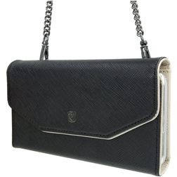 Valenta iPhone 11 Hoesje Echt Leer Uitneembare 2in1 Clutch - Black Nuit