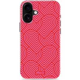 MIO iPhone 16 Plus MagSafe Hoesje Hardcase Backcover - Wild Hearts