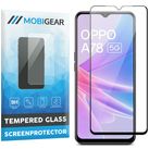 Mobigear Premium OPPO A78 Glazen Screenprotector - Case Friendly - Zwart