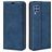 Mobigear Retro Slim Samsung Galaxy M22 Hoesje Bookcase Portemonnee - Blauw