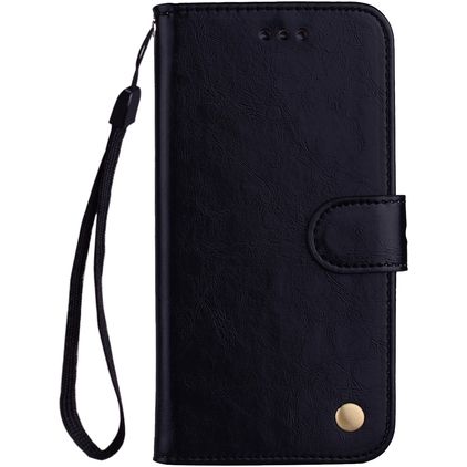 Mobigear Wallet Huawei P Smart (2018) Hoesje Bookcase Portemonnee - Zwart