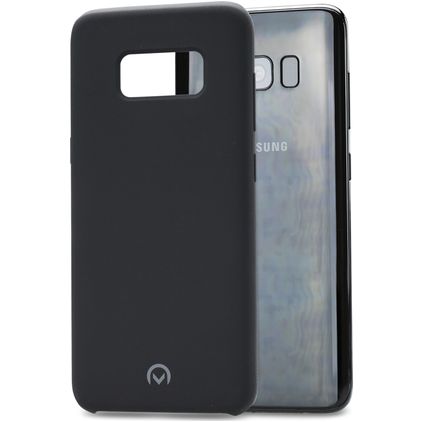 Mobilize Solid Samsung Galaxy S8 Siliconen Hoesje Backcover - Zwart
