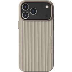Nudient Bold iPhone 18 Pro Max MagSafe Hoesje Hardcase Backcover - Linen Beige