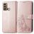 Mobigear Clover POCO X3 GT Hoesje Bookcase Portemonnee - Roségoud
