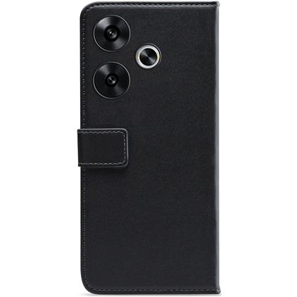 Mobilize Classic Gelly Wallet POCO F6 Hoesje Bookcase Portemonnee - Zwart