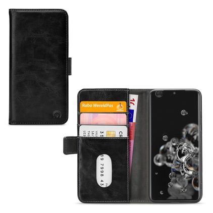 Mobilize Elite Gelly Samsung Galaxy S20 Ultra Hoesje Bookcase - Zwart
