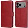 Mobigear Wallet iPhone 17 Pro Max Hoesje Bookcase Portemonnee - Rood