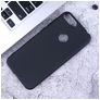 Mobigear Colors Alcatel 1S (2019) Hoesje Flexibel TPU Backcover - Zwart