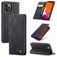 Caseme 013 iPhone 12 Pro Max Hoesje Bookcase Portemonnee - Zwart