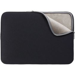 Mobigear Basics Laptop Sleeve 14 inch Laptop hoes - Zwart