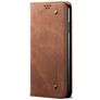 Mobigear Denim Slim Realme X50 Hoesje Bookcase Portemonnee - Bruin