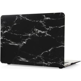 Mobigear Marble MacBook Air 11 Inch (2010-2016) Hoes Hardshell Laptopcover MacBook Case - Zwart - Model A1370 / A1465