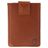 Valenta Card Case Pocket Leren Pasjeshouder - 8 Pasjes - Cognac