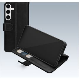 Mobilize Premium Gelly Samsung Galaxy S26 Hoesje Bookcase Portemonnee - Zwart